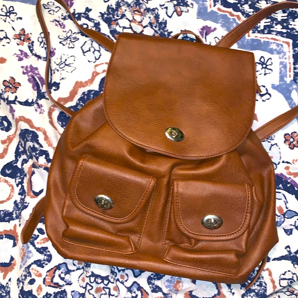 CCWLeather backpack.